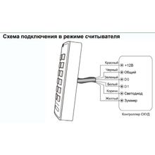 Tantos ✔ Кодонаборная панель Tantos TS-KBD-EM2 Plastic, со считывателем Em, -40°С