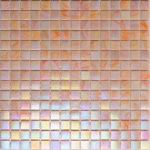 Стеклянная мозаика Rose Mosaic Rainbow WB87 (плитка 15x15 мм), сетка 327*327 мм (в коробке 2.14 м2)
