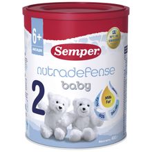 Semper молочная Baby Nutradefense 2, 400 г