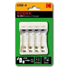 Зарядное устройство на 4 аккумулятора AA AAA Kodak C8002B USB