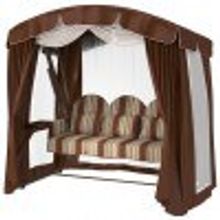 Садовые качели Галеон Шоколад