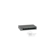 NETGEAR GS308-100PES 8-port 10 100 1000 Mbps switch with external power supply,metallic case