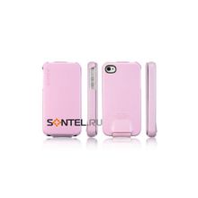 SGP кожаный чехол для iPhone 4 Argos розовый SGP06830