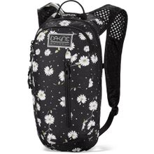 Черный стильный маленький женский рюкзак для велосипеда с ромашковым принтом Dakine Womens Shuttle 6L Reservoir Shasta