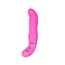 Dream Toys Розовый вибростимулятор точки G PURRFECT SILICONE 6INCH 10FUNCTIONS - 15 см. (розовый)