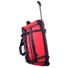 Сумка на колесах 40171 красная