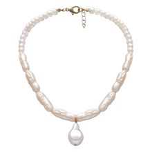 Колье с барочным жемчугом (арт. 81058-7)