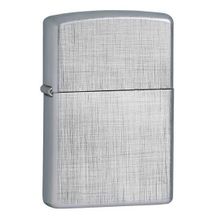 Зажигалка серебристая матовая Zippo 28181 с покрытием Brushed Chrome