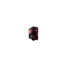 Корпус 3Cott ViBOX w o PSU Black red, черный