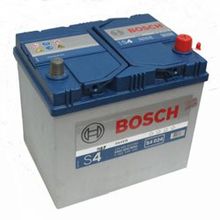 Аккумулятор автомобильный Bosch S4 024 6СТ-60 обр. (75D23L) 232x172x225