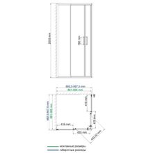 WasserKRAFT Душевой уголок Main 41S03