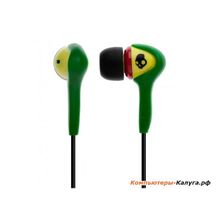 Наушники Skullcandy SMOKIN BUDS Rasta w  Mic