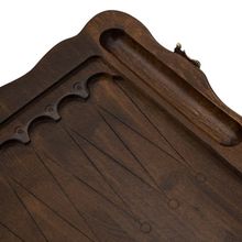 Нарды резные "Охота", с ручкой