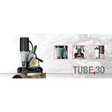 TUBE.30 Сверлильный станок для работы на трубах, изогнутых поверхностях и плоских листах металла.