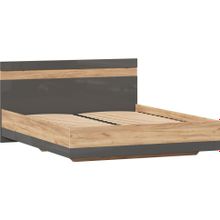 Алмаз. Любимый дом Фиджи Кровать 1600 (с основанием) Дуб Золотой Антрацит