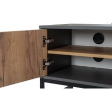 Алмаз. Любимый дом Лофт Тумба ТВ (Дуб Вотан Оникс Серый)