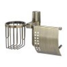 Wasserkraft Exter К-5259 держатель туалетной бумаги и освежителя, светлая бронза