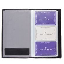 Визитница большая 00024-6 B 11 черная