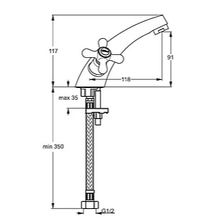 Смеситель Vidima Ретро BA118AA для раковины