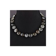 Бусики-Колечки Бусы Кварц "Рондо" арт.НКВ-11(15)-46-2