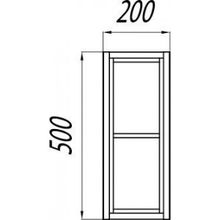 Шкаф Акватон Брук 20 под столешницу, дуб феррара, 1A201101BCDF0