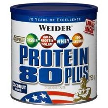 Протеин Weider Protein 80+ (кокос) 750 г