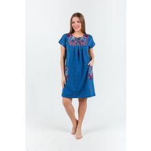 Платье женское Пелагея синий индиго