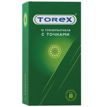 Презервативы С точками №12 Torex