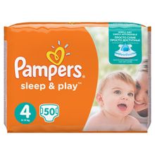 Pampers Sleep and Play Maxi (7-14 кг) 50 шт.