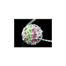 Подвеска Шар с кристаллами Swarovski (Цвет: Мультиколор)