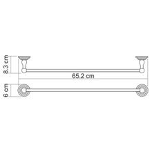 WasserKRAFT Штанга для полотенец Isar K-7330