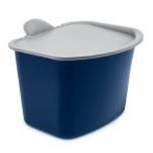 Koziol Контейнер для мусора bibo, сине-серое арт. 5605384