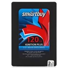 жесткий диск SSD 120ГБ, 2.5, SATA III, SmartBuy Ignition PLUS, SB120GB-IGNP-25SAT3