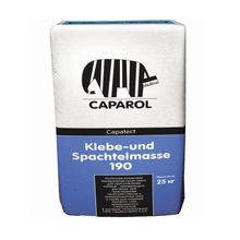 Capatect Klebe- und Spachtelmasse 190, Клеяще - армирующий раствор 25 кг, Caparol
