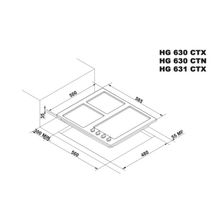 Korting Варочная поверхность Korting HG 631 CTX