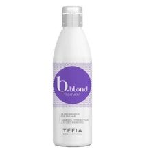 Шампунь серебристый для светлых волос Tefia BBlond Treatment 250мл