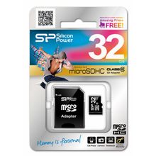 Карта памяти Silicon Power microSDHC 32Gb