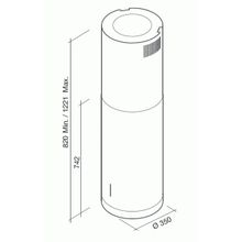 FALMEC POLAR LIGHT ISOLA 35 INOX