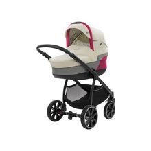 Noordi 2 в 1 Polaris SP бело-серая с малиновым