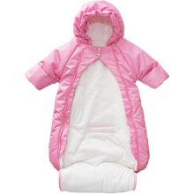 LovelyCare Конверт-комбинезон Цветы розовый демисезонный для автокресла 100500