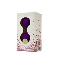 Adrien Lastic Фиолетовые вагинальные шарики U-tone (фиолетовый)