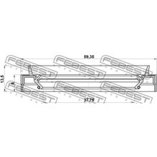 Сальник Привода Nissan Almera Uk Make N16e 2000.02-2006.11 [El] 39*59*8*13.5 Мм Febest арт. 95JES39590913X