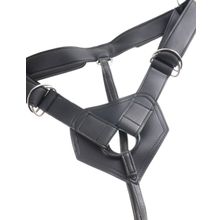 Телесный страпон Strap-on Harness Cock - 15,2 см.