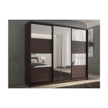 РВ-мебель Шкаф-купе 3-х дверный Кааппи 5 Венге 180х45х230 см