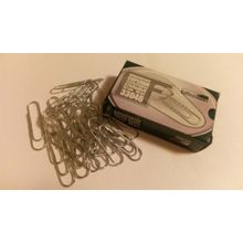 Скрепки канцелярские гофрированные Office Force металлические 50 мм.50 шт уп.