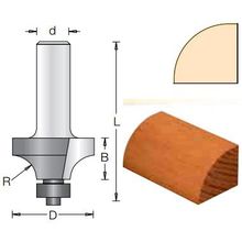 Фреза Dimar 1090049 фаска радиусная R3,2 D19,1x9,5 L59 подшипник, хвостовик 12