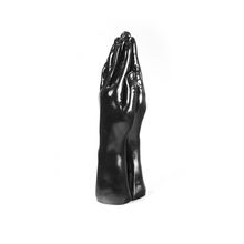 Стимулятор для фистинга с виде сомкнутых рук Dark Crystal Christian Dildo Black - 32 см. Черный