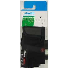 STARFIT Перчатки для фитнеса SU-118, черные