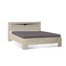 Олмеко Кровать 33.09-01 Лючия 1400 с ортопедическим основанием Бетон пайн белый венге ID - 307748