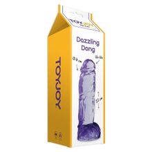 Toy Joy Фаллоимитатор Dazzling Dong Purple